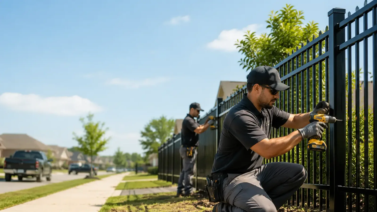 Metal Fence Installation in Amity, AR